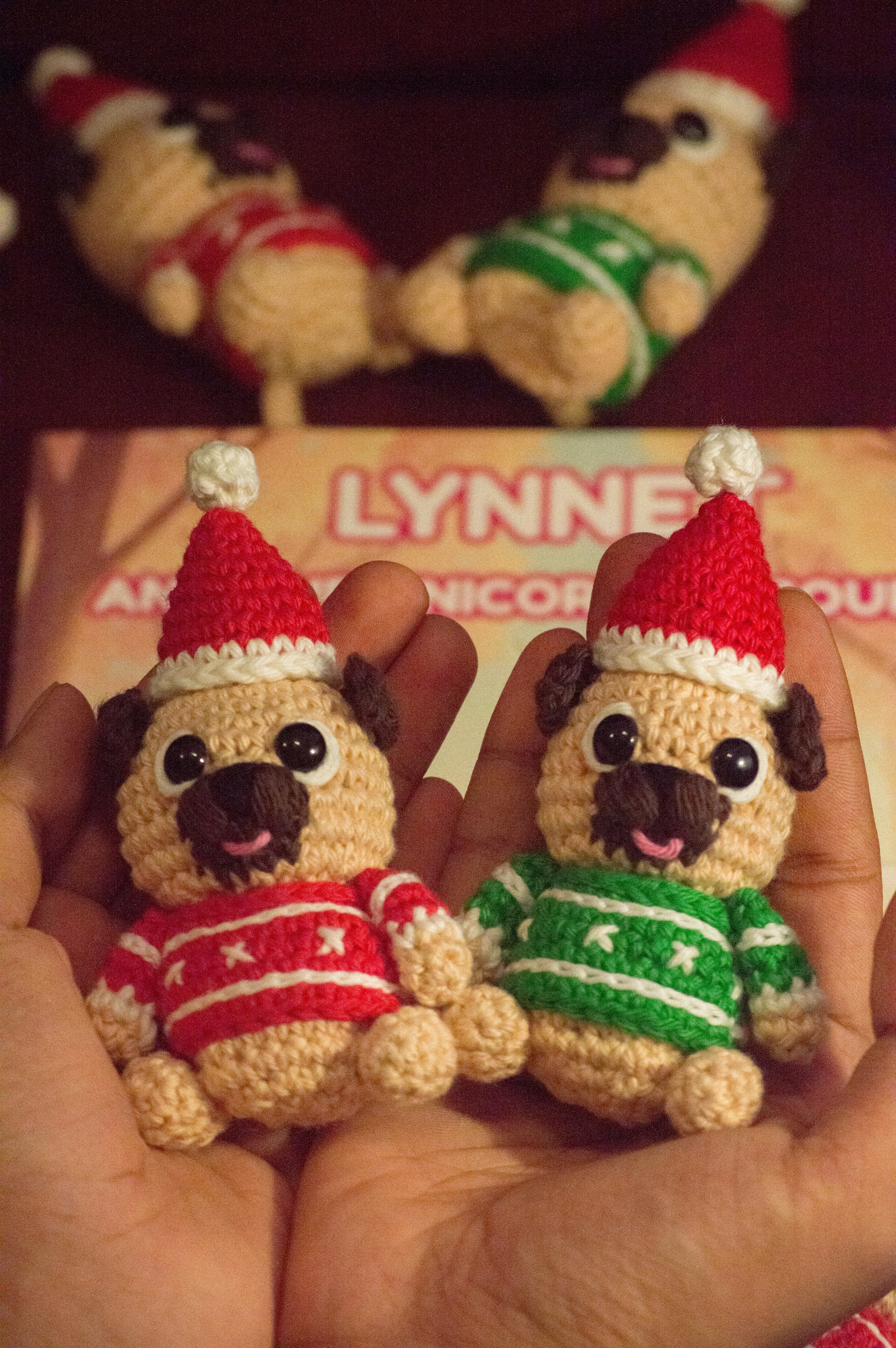 (LIMITED EDITION) CHRISMAS CROCHETED SNOOTIE
